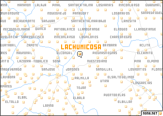 map of La Chumicosa