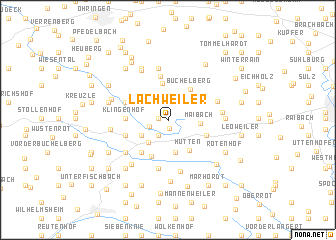 map of Lachweiler