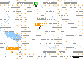 map of La Cidra