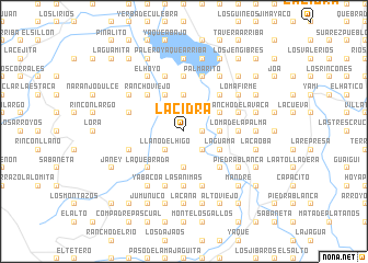 map of La Cidra