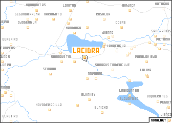 map of La Cidra