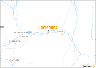 map of La Ciénaga