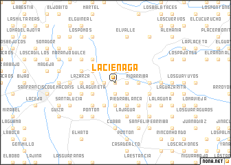 map of La Ciénaga