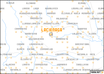 map of La Ciénaga