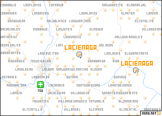 map of La Ciénaga