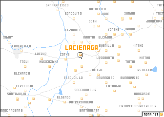 map of La Ciénaga