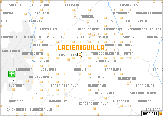 map of La Cienaguilla