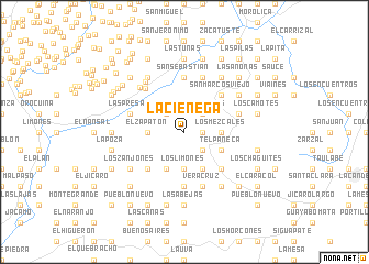 map of La Ciénega