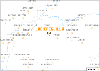 map of La Cieneguilla