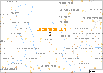 map of La Cieneguilla