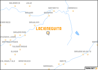 map of La Cieneguita