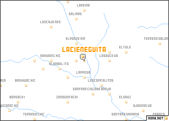 map of La Cieneguita