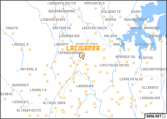 map of La Cigarra