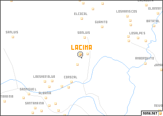 map of La Cima