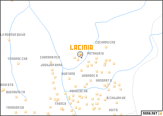 map of Lacinia