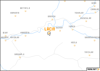 map of Lâçin