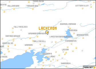 map of Lackcrom