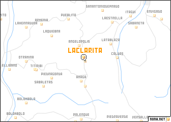 map of La Clarita