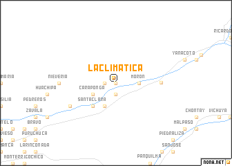 map of La Climática