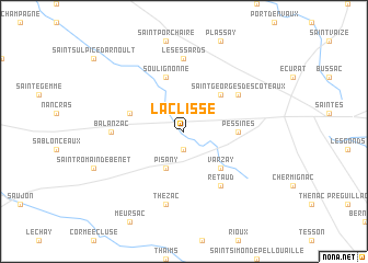 map of La Clisse