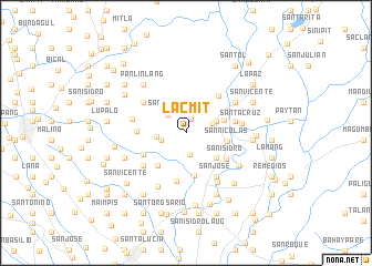 map of Lacmit