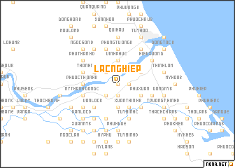 map of Lạc Nghiệp