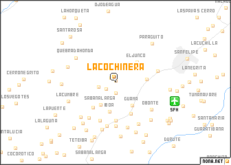 map of La Cochinera