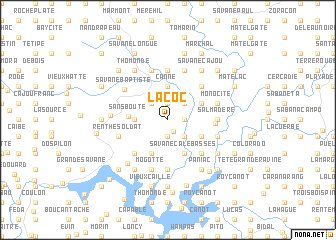 map of Lacoc