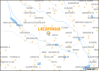 map of La Cofradía