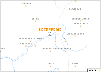 map of La Cofradía