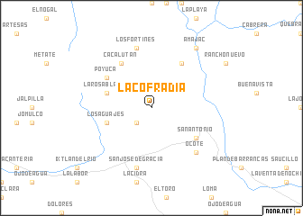 map of La Cofradía