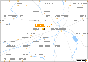 map of La Colilla