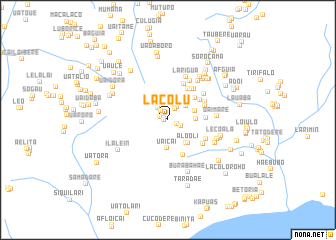 map of Lacolu