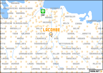 map of Lacombe