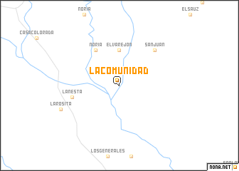 map of La Comunidad