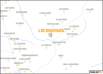 map of La Comunidad