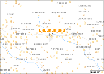 map of La Comunidad