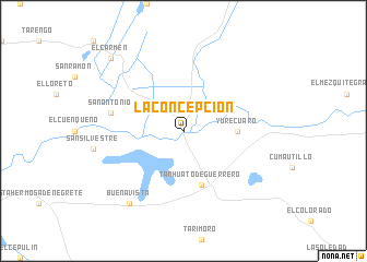 map of La Concepción