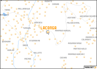 map of La Conga