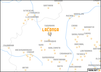 map of La Conga