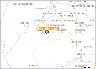 map of La Congrega