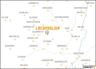 map of La Consolida