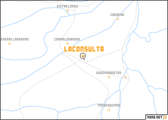 map of La Consulta