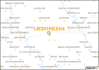 map of La Contrôlerie