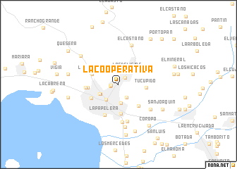 map of La Cooperativa