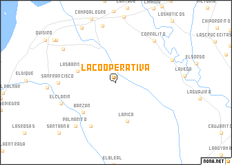 map of La Cooperativa