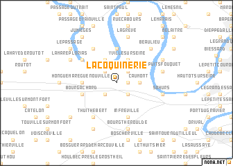 map of La Coquinèrie