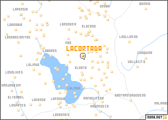 map of La Cortada