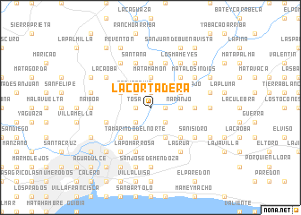 map of La Cortadera