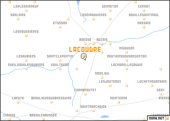 map of La Coudre